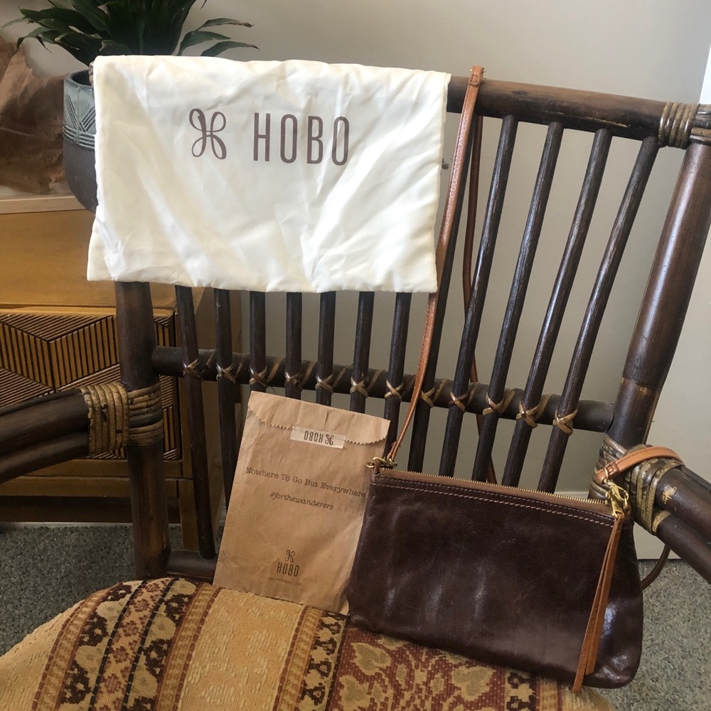 Hobo International Leather Crossbody/Clutch